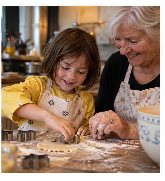 Noor: koekjes met oma